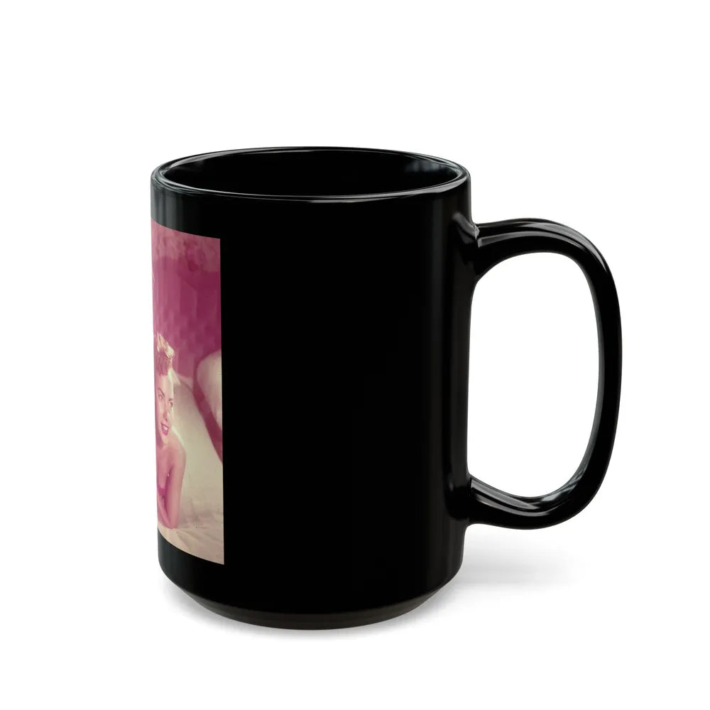 Terry Moore #746 (Vintage Female Icon) Black Coffee Mug-Go Mug Yourself