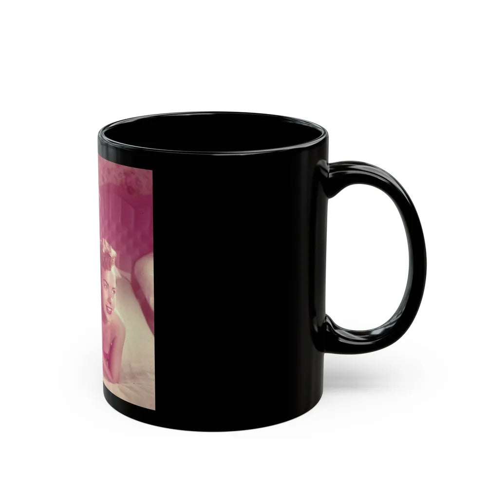 Terry Moore #746 (Vintage Female Icon) Black Coffee Mug-Go Mug Yourself