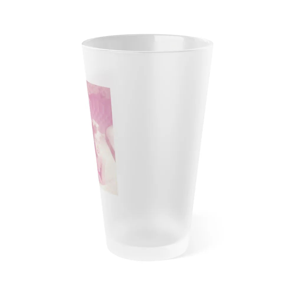 Terry Moore #746 (Vintage Female Icon) Frosted Pint Glass 16oz-Go Mug Yourself