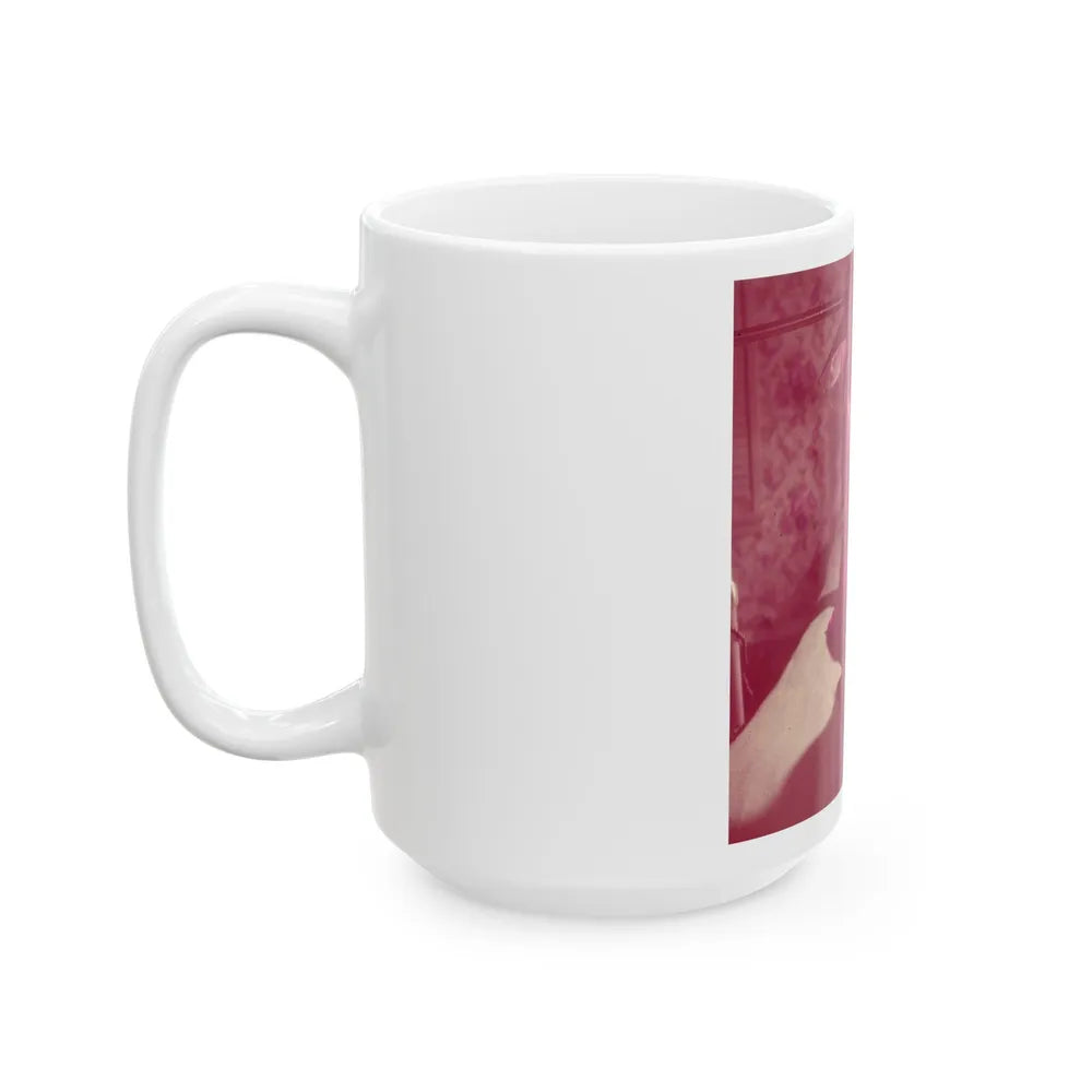 Terry Moore #746 (Vintage Female Icon) White Coffee Mug-Go Mug Yourself