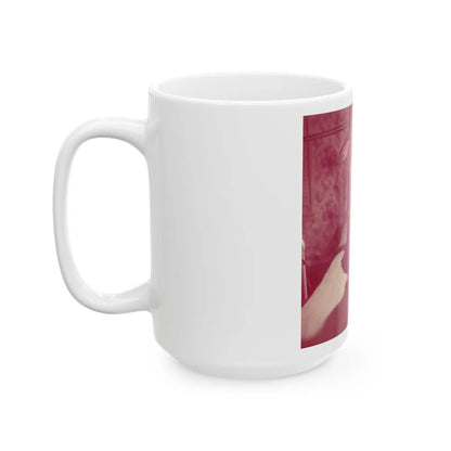 Terry Moore #746 (Vintage Female Icon) White Coffee Mug-Go Mug Yourself