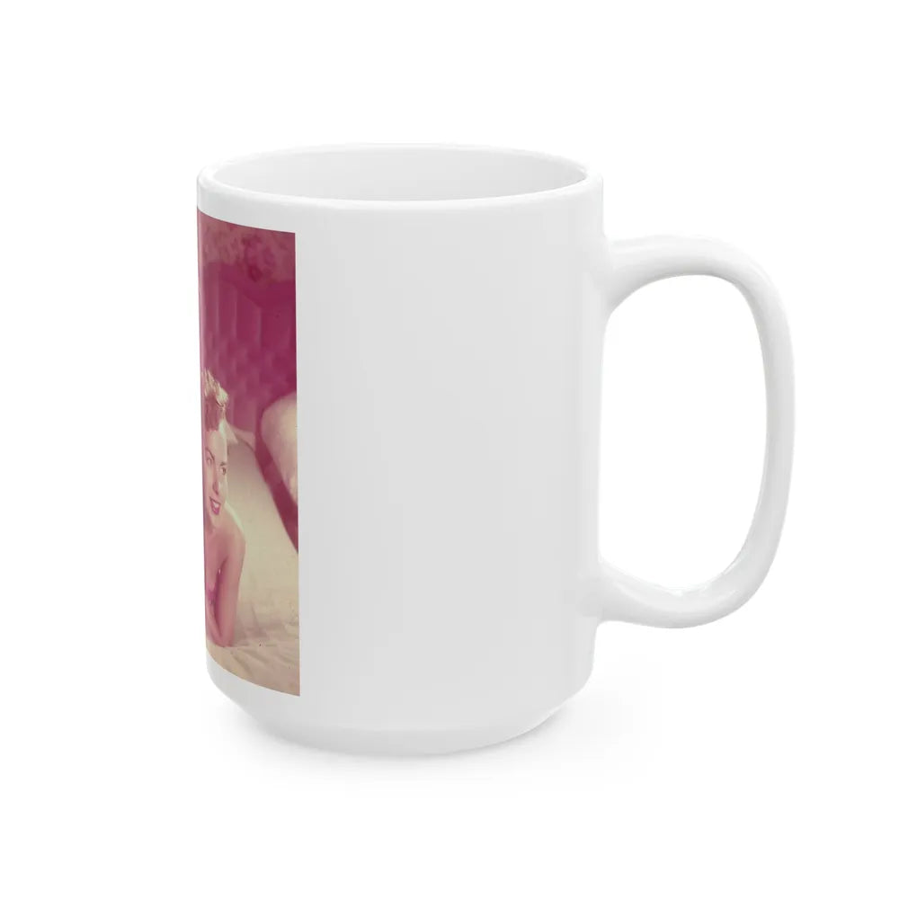 Terry Moore #746 (Vintage Female Icon) White Coffee Mug-Go Mug Yourself