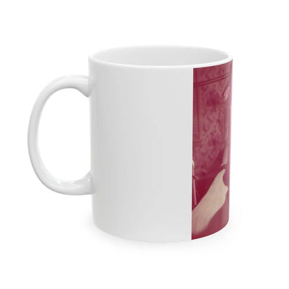 Terry Moore #746 (Vintage Female Icon) White Coffee Mug-Go Mug Yourself