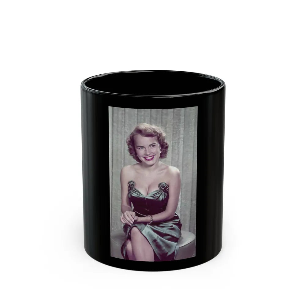 Terry Moore #747 (Vintage Female Icon) Black Coffee Mug-11oz-Go Mug Yourself
