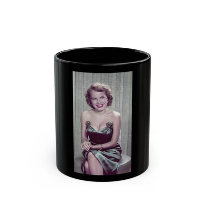 Terry Moore #747 (Vintage Female Icon) Black Coffee Mug-11oz-Go Mug Yourself