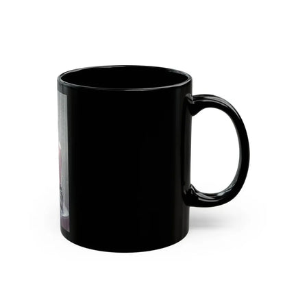 Terry Moore #747 (Vintage Female Icon) Black Coffee Mug - Go Mug Yourself