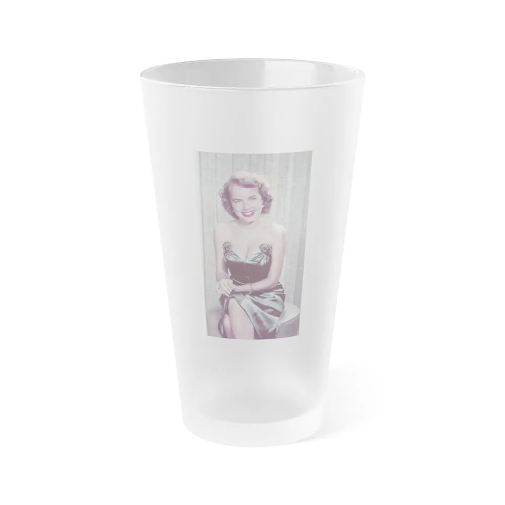 Terry Moore #747 (Vintage Female Icon) Frosted Pint Glass 16oz-16oz-Frosted-Go Mug Yourself