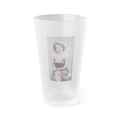 Terry Moore #747 (Vintage Female Icon) Frosted Pint Glass 16oz-16oz-Frosted-Go Mug Yourself