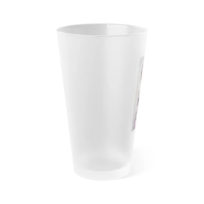 Terry Moore #747 (Vintage Female Icon) Frosted Pint Glass 16oz-Go Mug Yourself