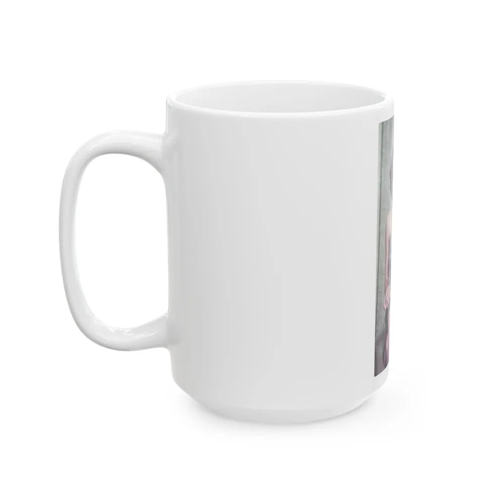 Terry Moore #747 (Vintage Female Icon) White Coffee Mug-Go Mug Yourself