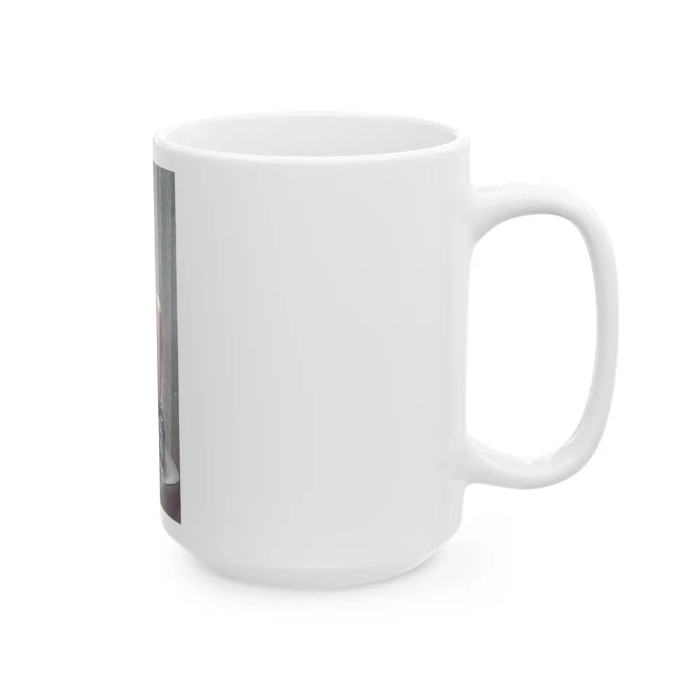 Terry Moore #747 (Vintage Female Icon) White Coffee Mug-Go Mug Yourself