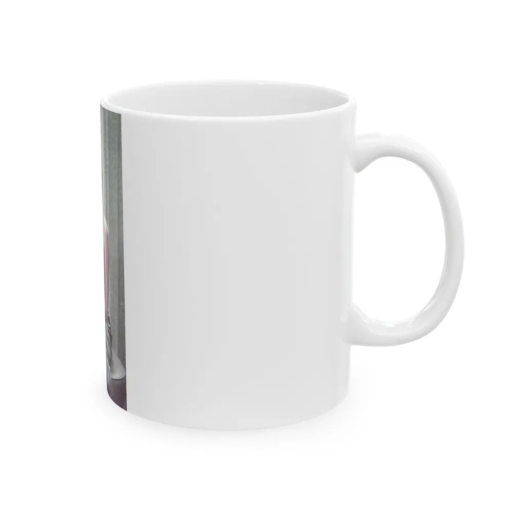 Terry Moore #747 (Vintage Female Icon) White Coffee Mug-Go Mug Yourself