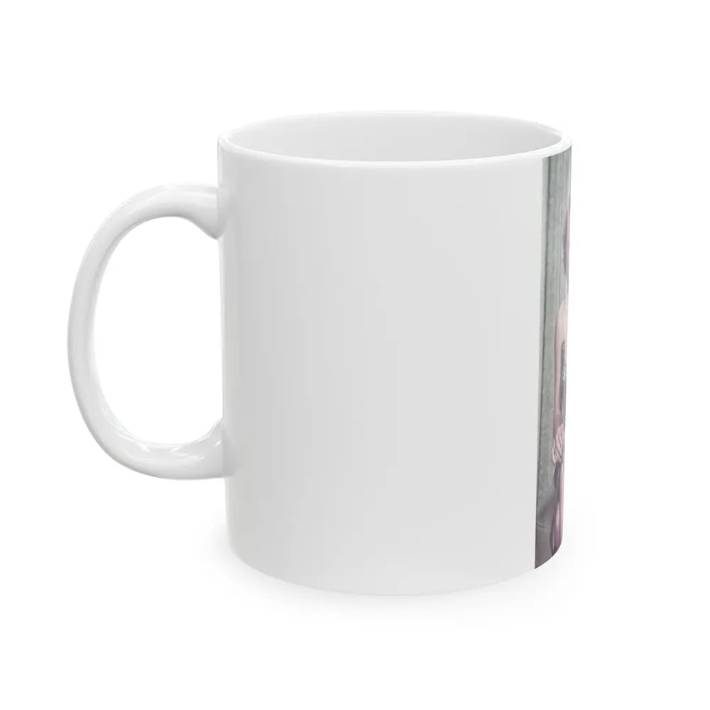 Terry Moore #747 (Vintage Female Icon) White Coffee Mug-Go Mug Yourself