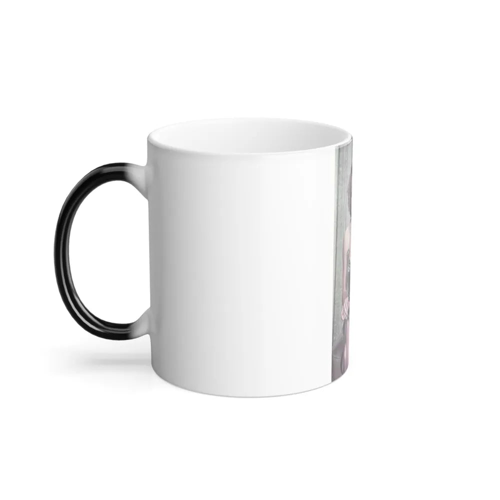 Terry Moore #747 (Vintage Female Icons) Color Changing Mug 11oz-Go Mug Yourself