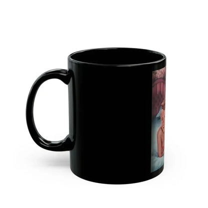 Terry Moore #749 - Photoplay Pin-Ups Magazine Issue #05 (Vintage Female Icon) Black Coffee Mug - Go Mug Yourself