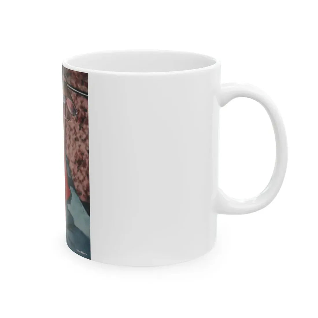 Terry Moore #749 - Photoplay Pin-Ups Magazine Issue #05 (Vintage Female Icon) White Coffee Mug - Go Mug Yourself