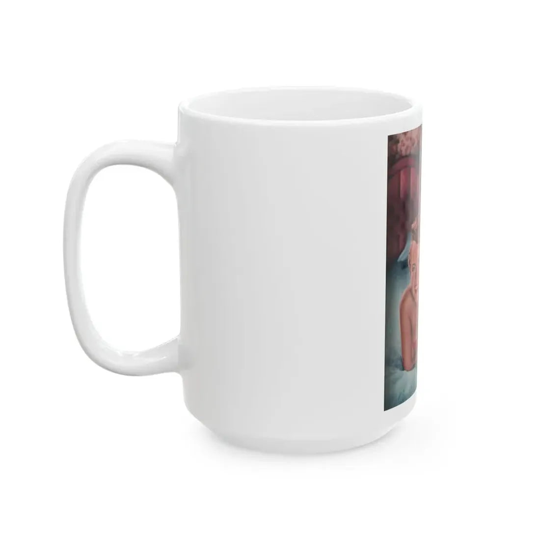 Terry Moore #749 - Photoplay Pin-Ups Magazine Issue #05 (Vintage Female Icon) White Coffee Mug - Go Mug Yourself