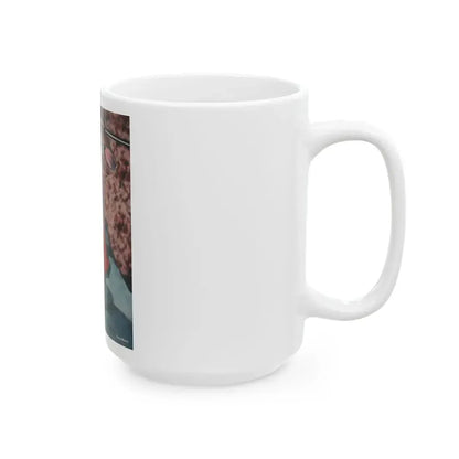 Terry Moore #749 - Photoplay Pin-Ups Magazine Issue #05 (Vintage Female Icon) White Coffee Mug - Go Mug Yourself