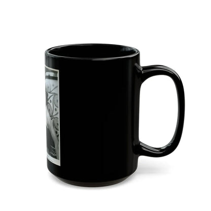 Terry Moore #751 (Vintage Female Icon) Black Coffee Mug-Go Mug Yourself