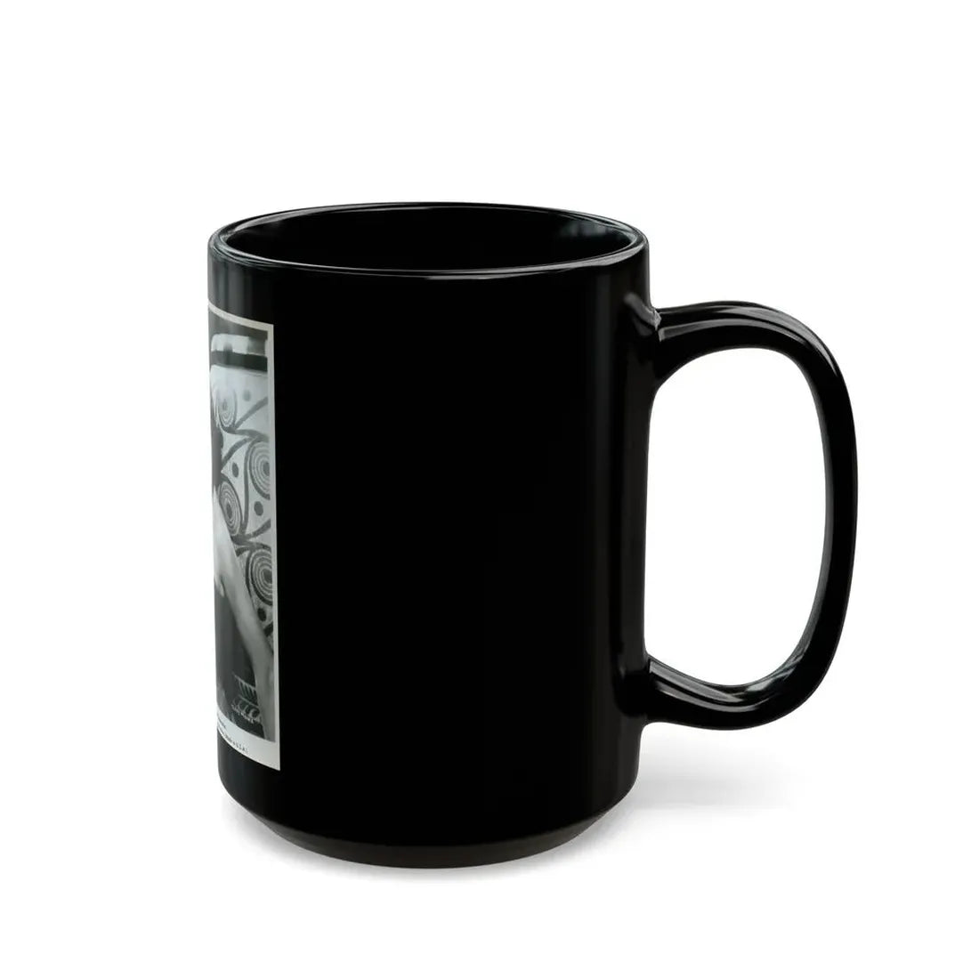 Terry Moore #751 (Vintage Female Icon) Black Coffee Mug - Go Mug Yourself