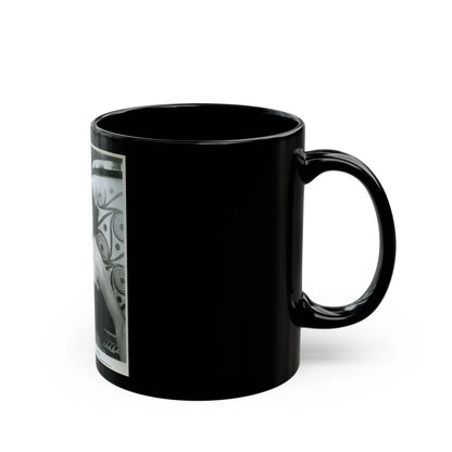 Terry Moore #751 (Vintage Female Icon) Black Coffee Mug-Go Mug Yourself