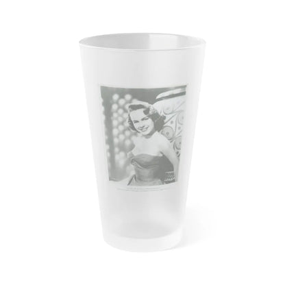 Terry Moore #751 (Vintage Female Icon) Frosted Pint Glass 16oz-16oz-Frosted-Go Mug Yourself