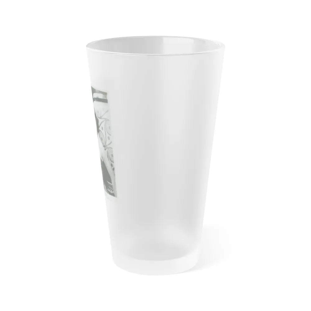 Terry Moore #751 (Vintage Female Icon) Frosted Pint Glass 16oz-Go Mug Yourself