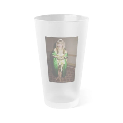 Terry Moore #752 (Vintage Female Icon) Frosted Pint Glass 16oz-16oz-Frosted-Go Mug Yourself