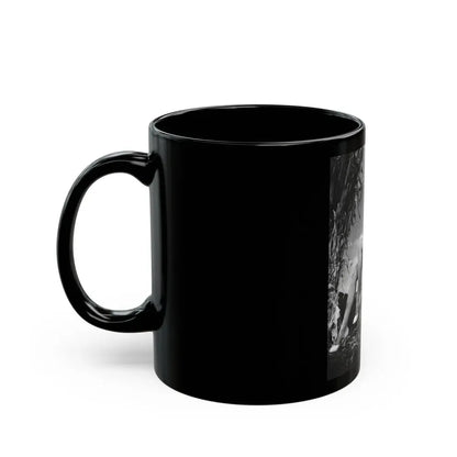 Terry Moore #753 (Vintage Female Icon) Black Coffee Mug - Go Mug Yourself