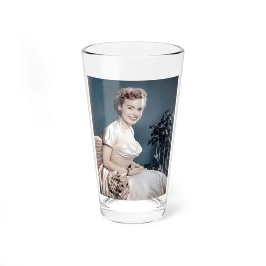 Terry Moore #755 - Vintage Color  8x10 Waist to Upper Body Glamour Photo (Vintage Female Icon) Pint Glass 16oz 16oz - Go Mug Yourself