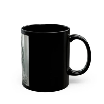 Terry Moore #757 - Vintage 1951 B&W 8x10 Upper Body Head & Shoulder Glamour Photo (Vintage Female Icon) Black Coffee Mug - Go Mug Yourself