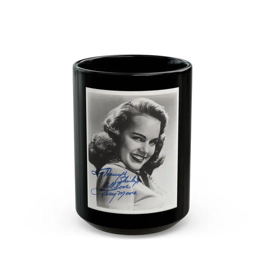 Terry Moore #90 (Vintage Female Icon) Black Coffee Mug 15oz - Go Mug Yourself
