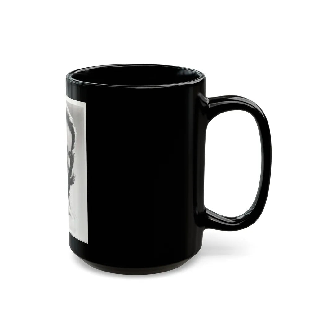 Terry Moore #90 (Vintage Female Icon) Black Coffee Mug-Go Mug Yourself