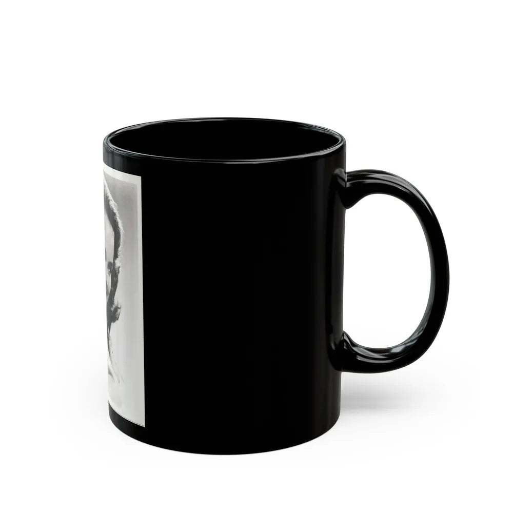 Terry Moore #90 (Vintage Female Icon) Black Coffee Mug-Go Mug Yourself