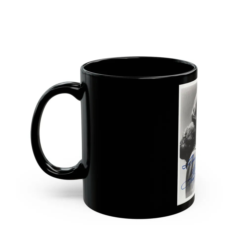 Terry Moore #90 (Vintage Female Icon) Black Coffee Mug-Go Mug Yourself