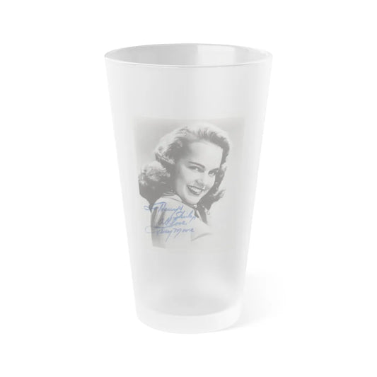 Terry Moore #90 (Vintage Female Icon) Frosted Pint Glass 16oz-16oz-Frosted-Go Mug Yourself