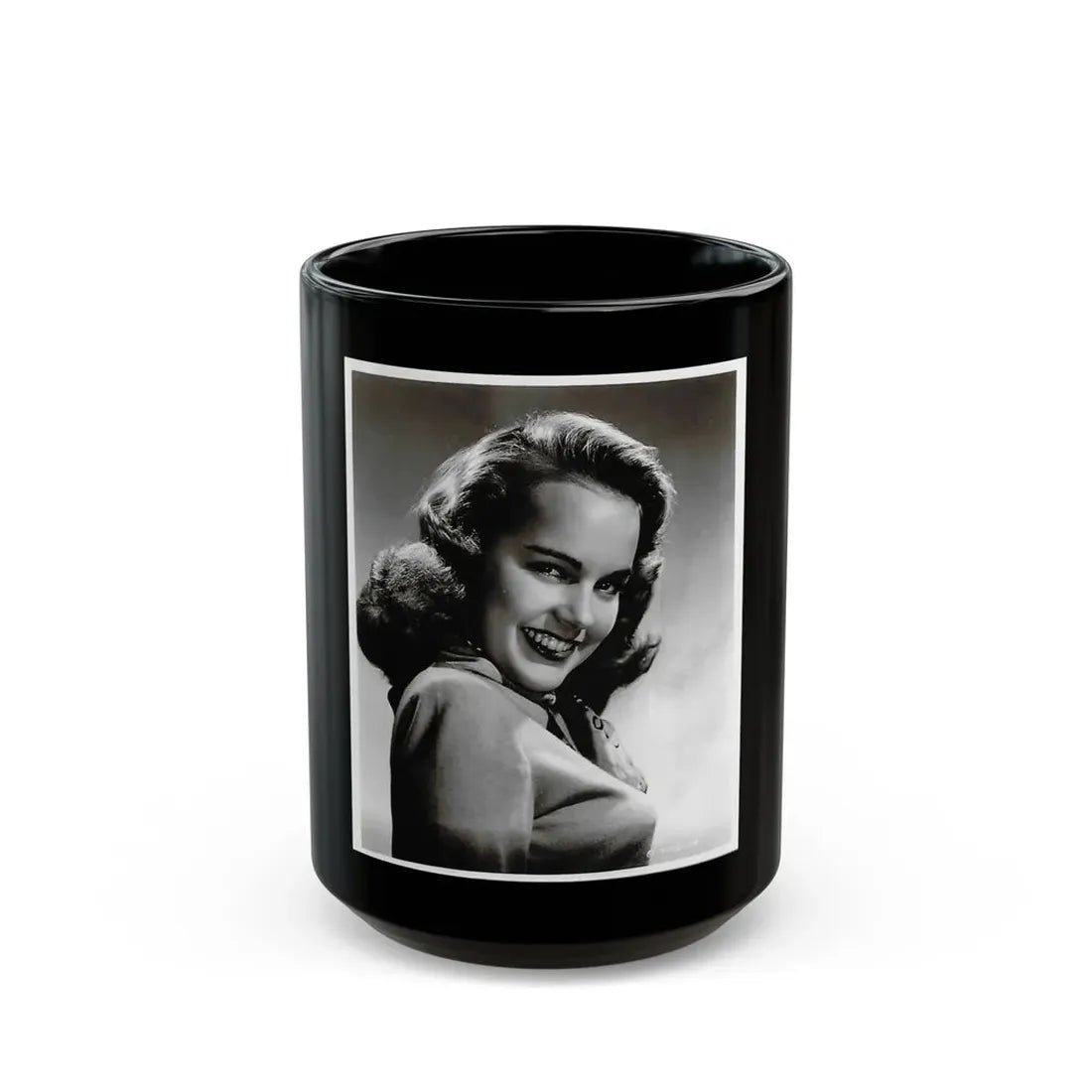 Terry Moore #901 (Vintage Female Icon) Black Coffee Mug 15oz - Go Mug Yourself