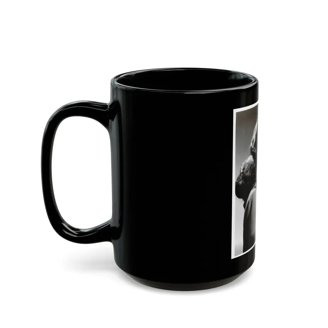 Terry Moore #901 (Vintage Female Icon) Black Coffee Mug - Go Mug Yourself