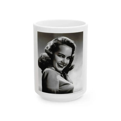 Terry Moore #901 (Vintage Female Icon) White Coffee Mug 15oz - Go Mug Yourself