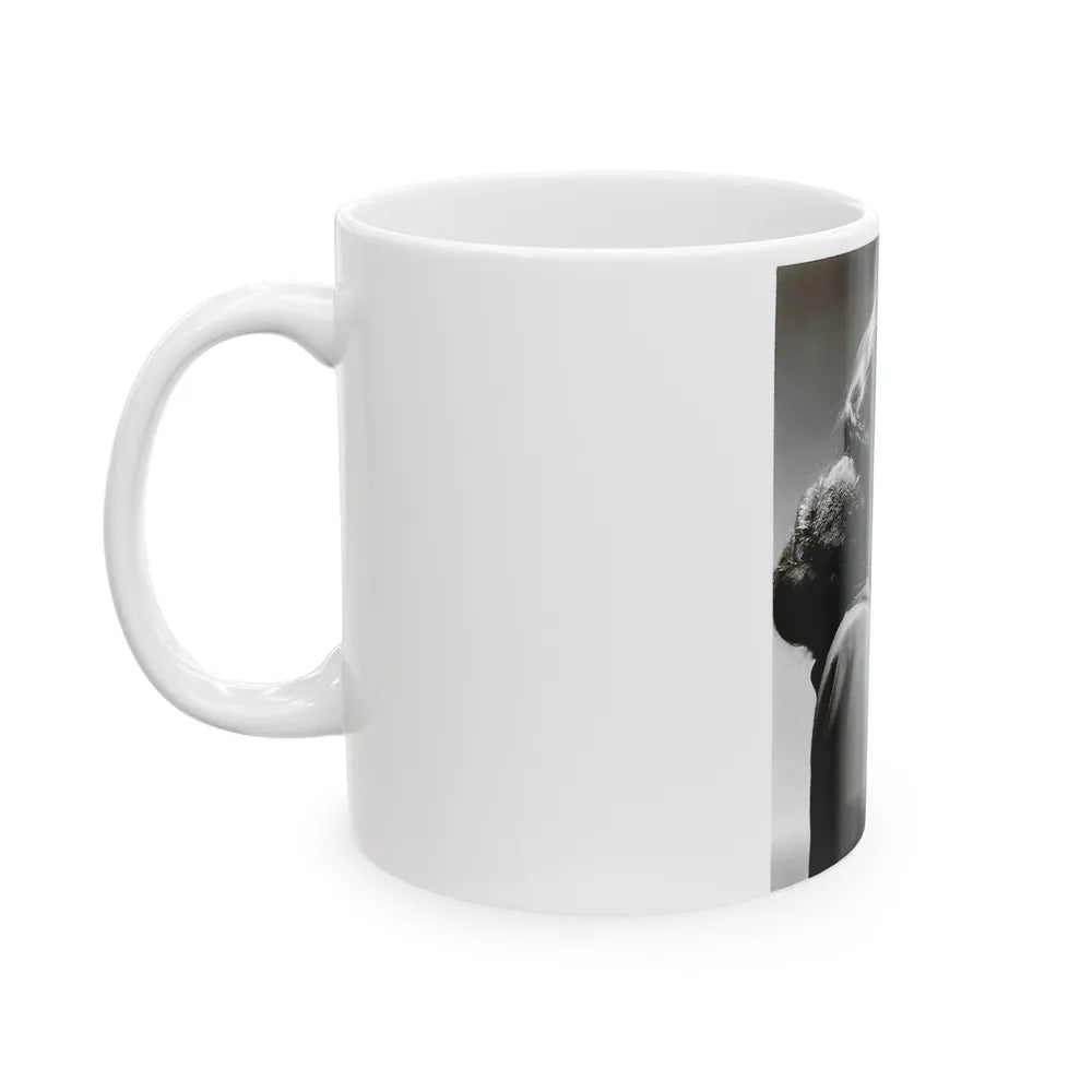 Terry Moore #901 (Vintage Female Icon) White Coffee Mug-Go Mug Yourself