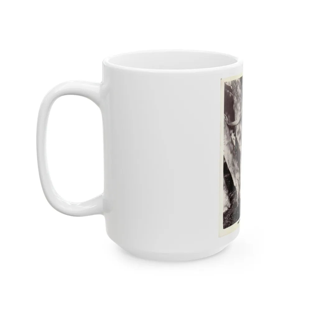 Terry Moore #96 (Vintage Female Icon) White Coffee Mug-Go Mug Yourself