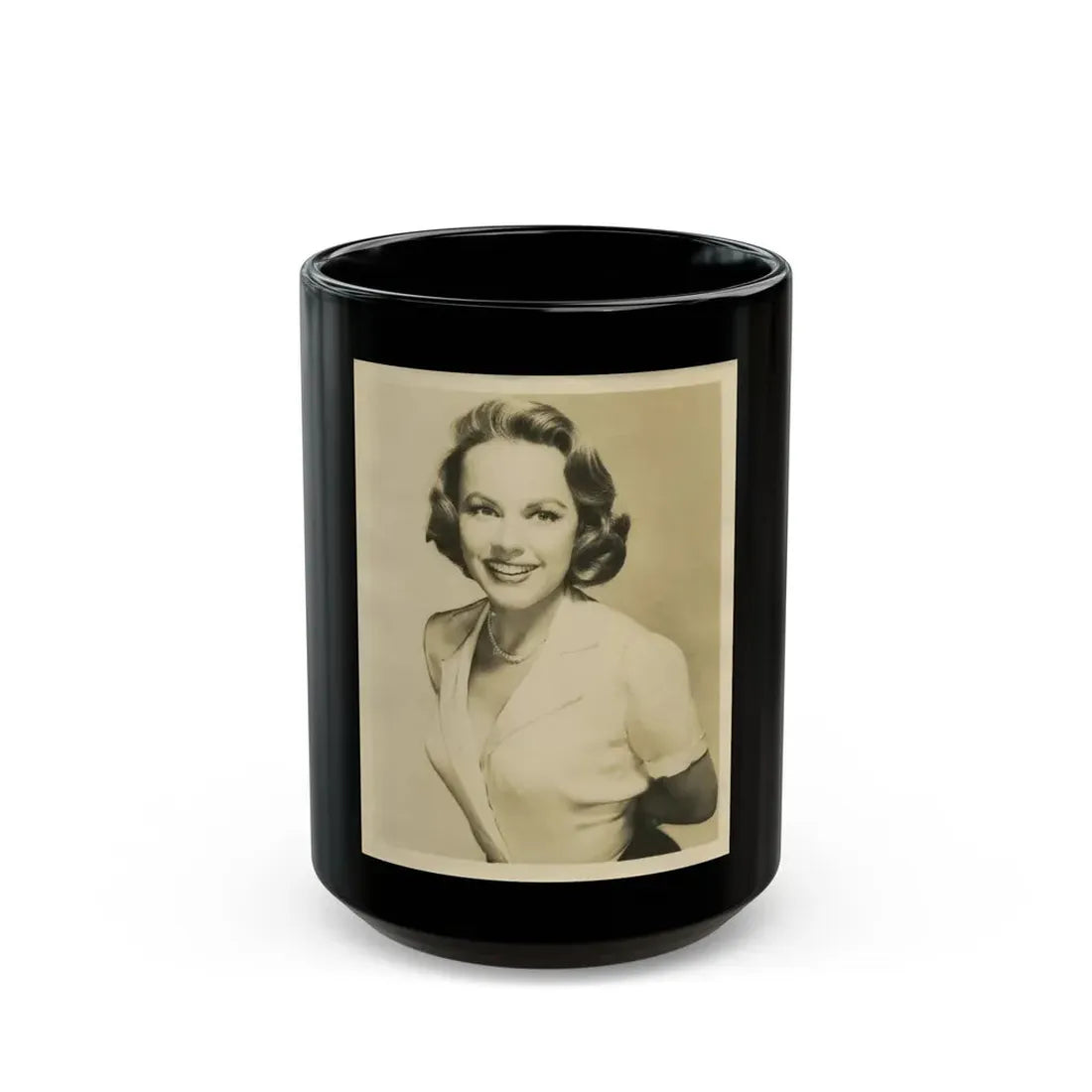 Terry Moore #97 (Vintage Female Icon) Black Coffee Mug 15oz - Go Mug Yourself
