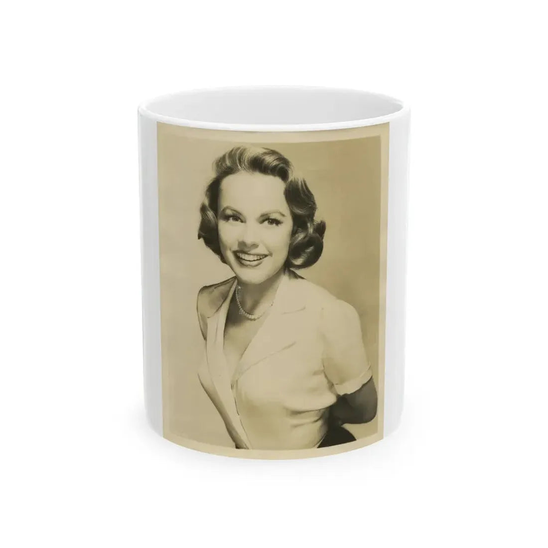 Terry Moore #97 (Vintage Female Icon) White Coffee Mug 11oz - Go Mug Yourself