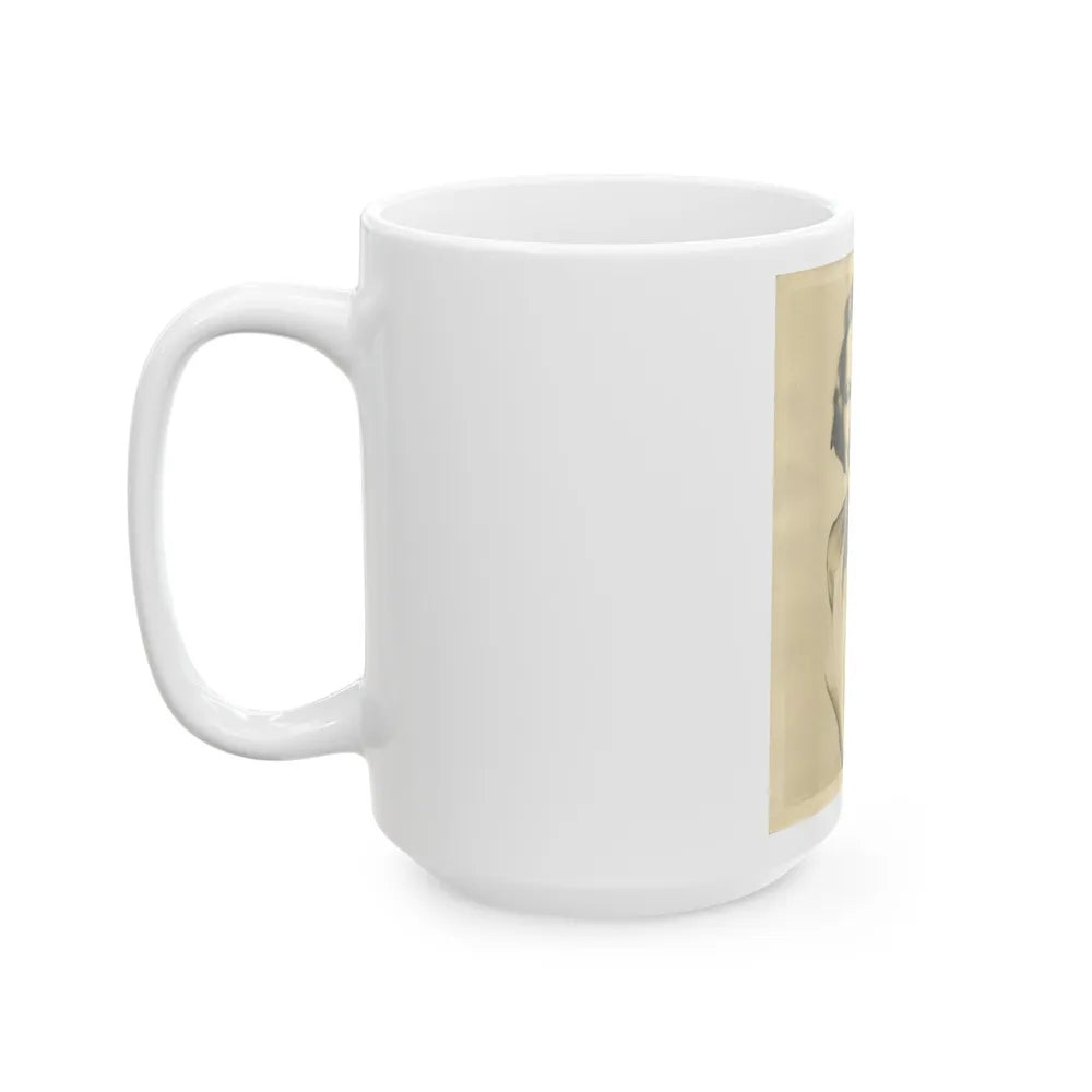 Terry Moore #97 (Vintage Female Icon) White Coffee Mug-Go Mug Yourself