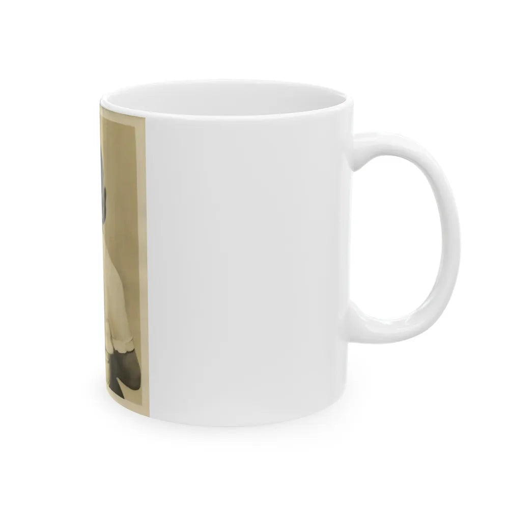 Terry Moore #97 (Vintage Female Icon) White Coffee Mug-Go Mug Yourself