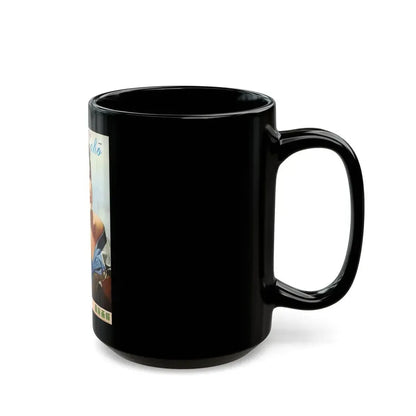 Terry Moore #98 - Japanese Magazine Cover (Vintage Female Icon) Black Coffee Mug - Go Mug Yourself
