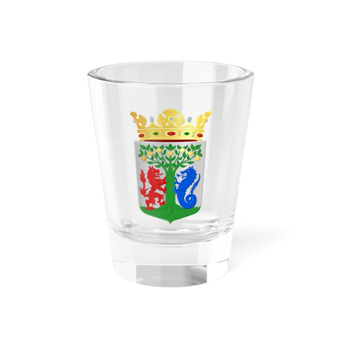 Terschelling wapen (Netherlands) (Coat of Arms) Shot Glass 1.5oz 1.5oz - Go Mug Yourself