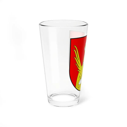 Tersnaus wappen (Switzerland) (Coat of Arms) Pint Glass 16oz - Go Mug Yourself