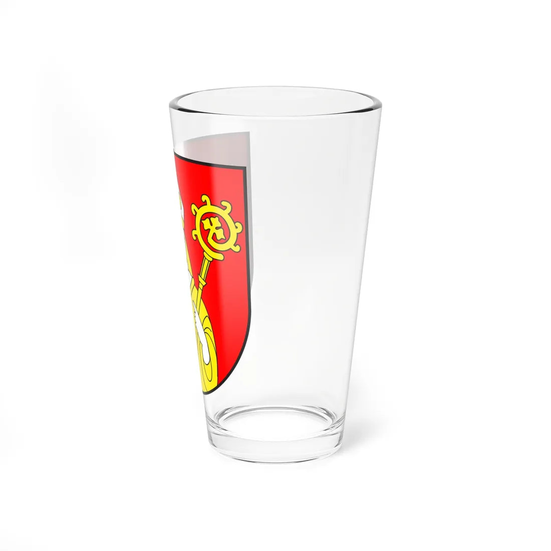 Tersnaus wappen (Switzerland) (Coat of Arms) Pint Glass 16oz - Go Mug Yourself