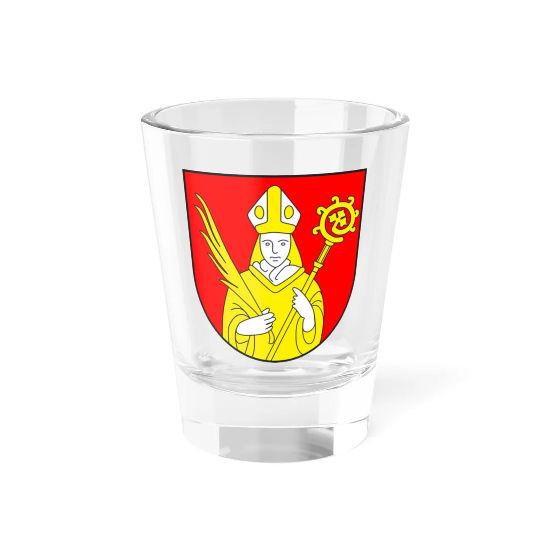 Tersnaus wappen (Switzerland) (Coat of Arms) Shot Glass 1.5oz 1.5oz - Go Mug Yourself